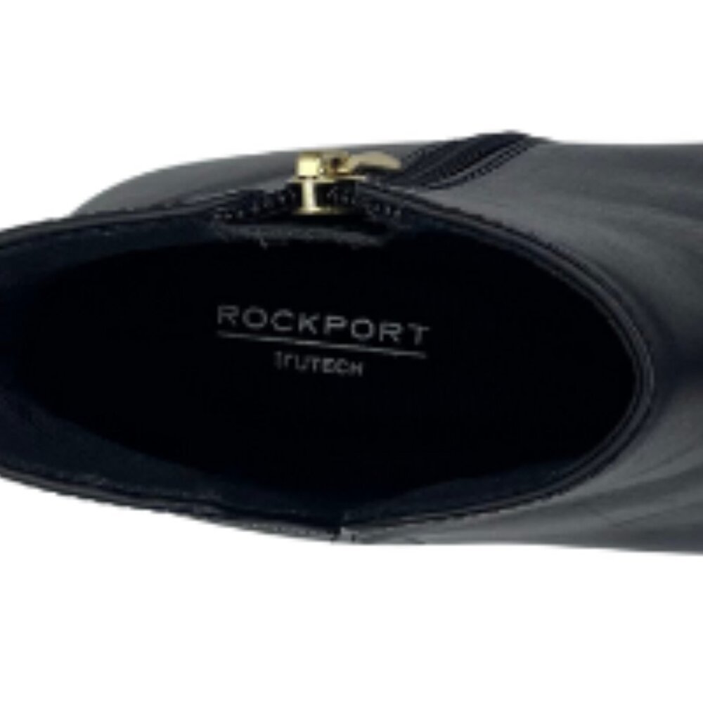 Rockport Women’s Milia V Pointed-Toe Leather Ankle Booties Comfy 2' Heel Size 9 - Picture 3 of 10